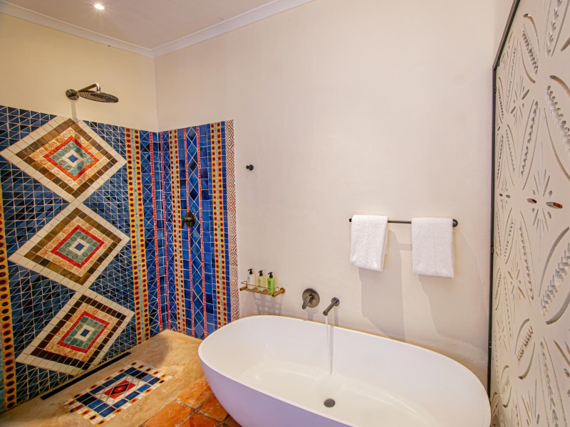 Badezimmer Shongwe Lookout Guest Lodge