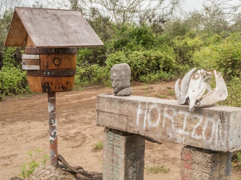 Informeller Briefkasten auf Floreana