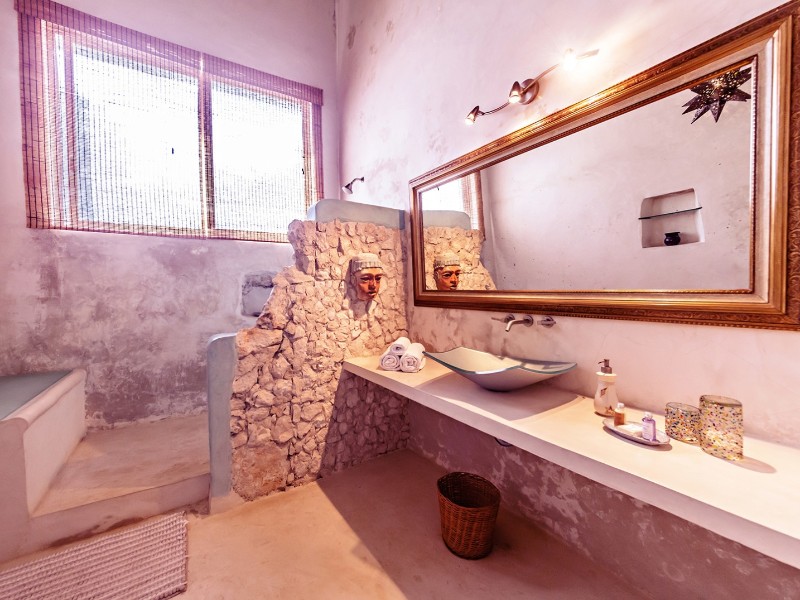 Hacienda Sacnicte - Badezimmer