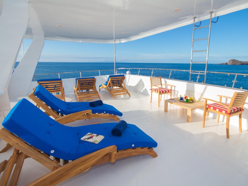Sonnendeck der Tip Top II