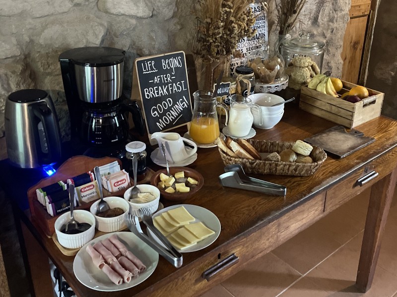 Estancia Los Platanos - Frühstück