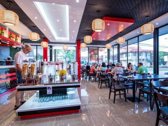 Swan´s Cay - Frühstück