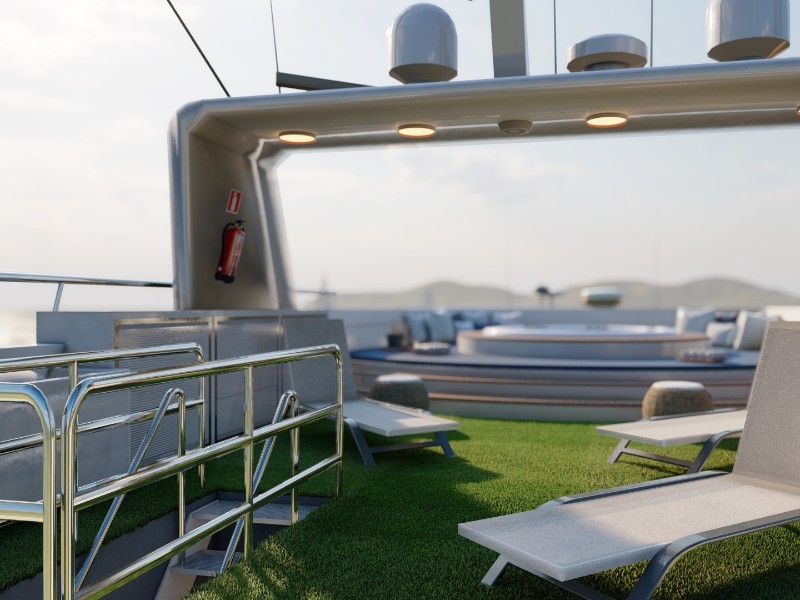 Galaxy Diver II Sonnendeck