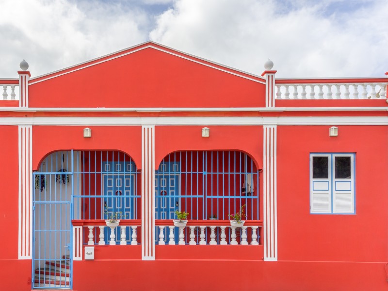 Colourful Dutch Colonial House