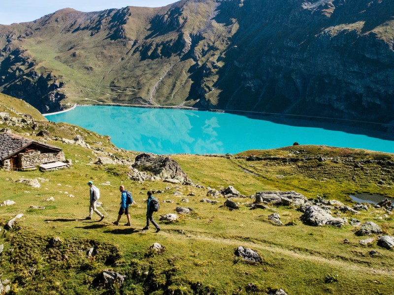 tour du lac de moiry
