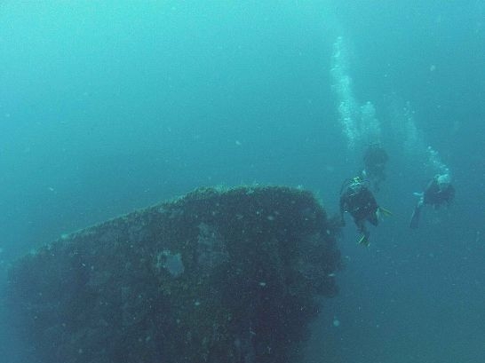 Underwater experience in tobago