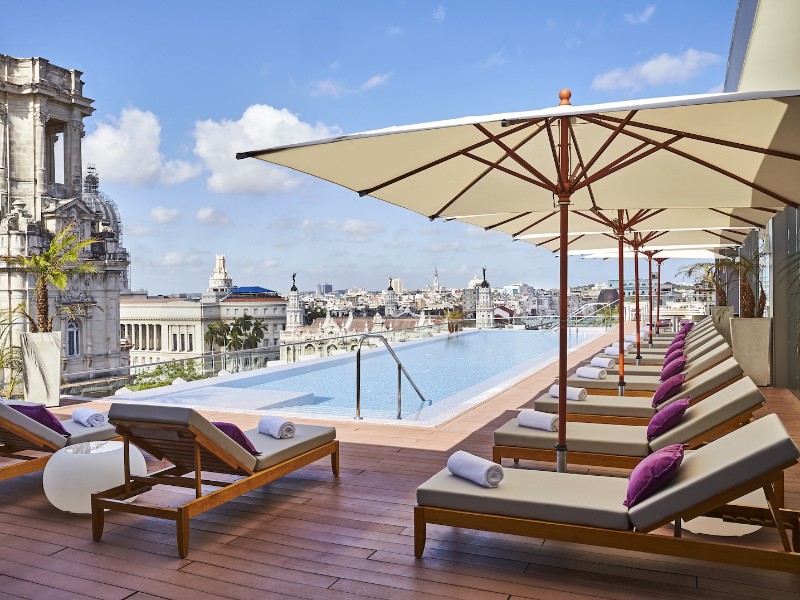 Manzana Kempinski - Pool Dachterrasse