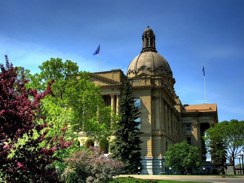 Architecture in Edmonton in Canada