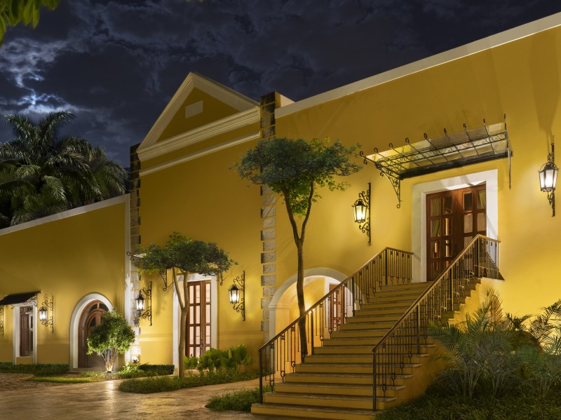 Hacienda Xcanatun - Hoteleingang