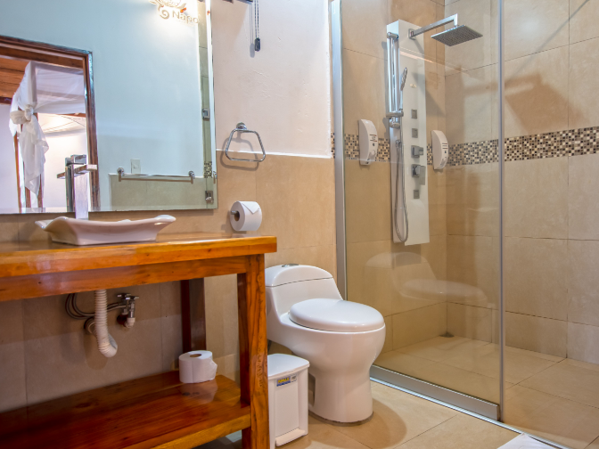 En-suite Badezimmer