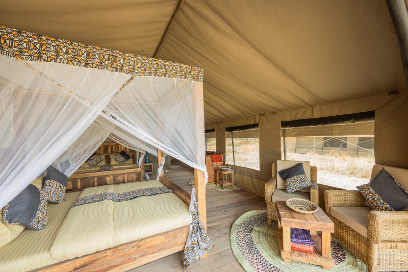 Luxus-Glamping in der South Serengeti