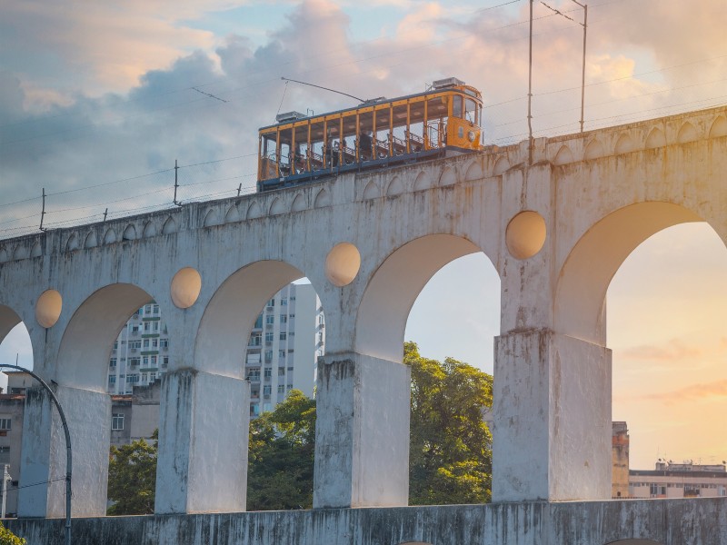 Straßenbahn - Rio de Janeiro- Brazilien