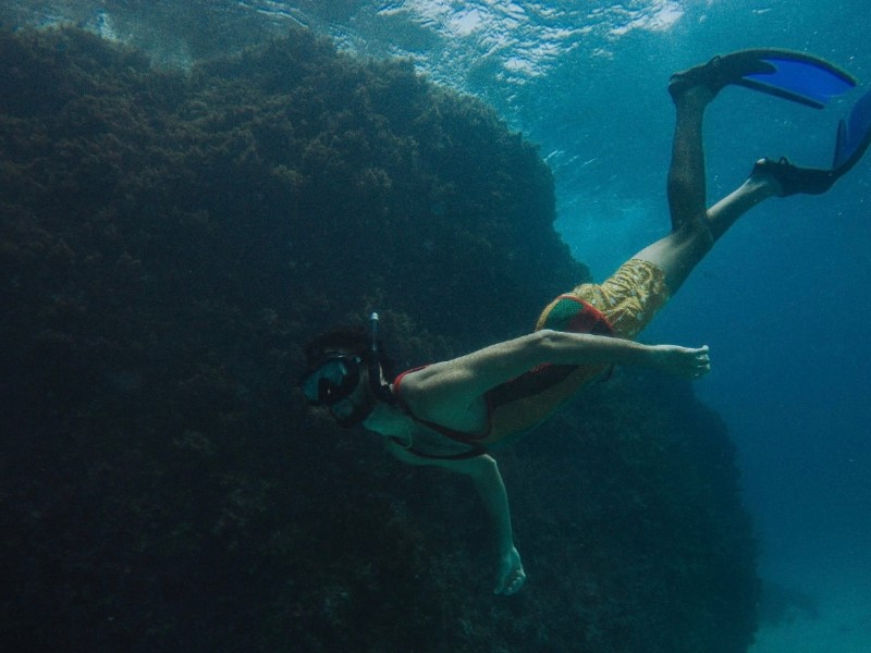 Negril, Swimming in Ocean