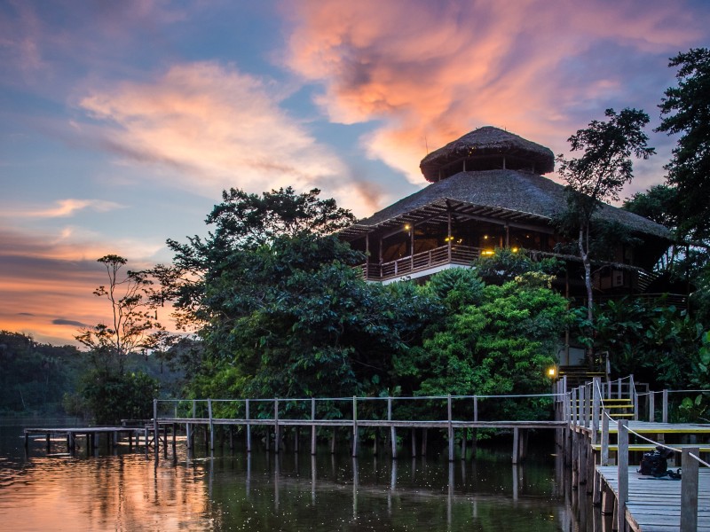 La Selva Lodge - Abendstimmung