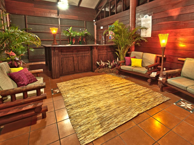 Aninga Lodge - Rezeption