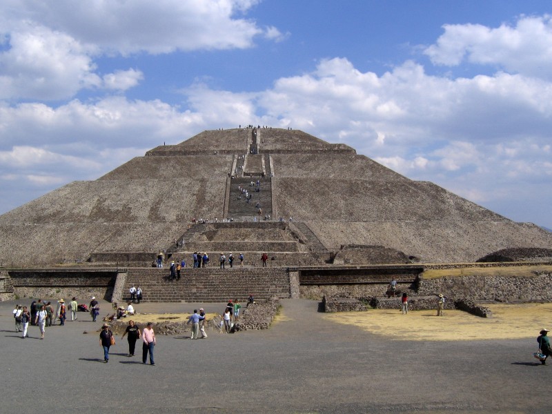 Mexico City - Pyramiden Teotihuacan