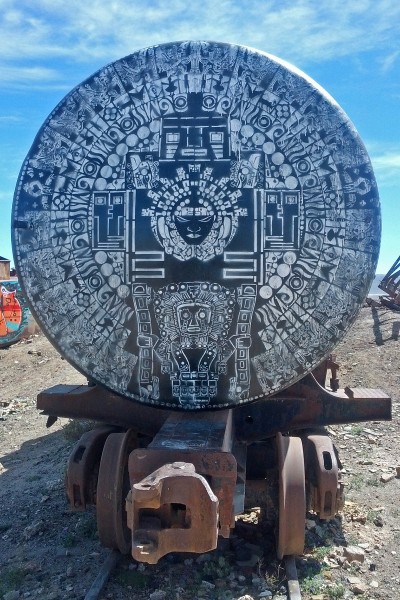 Train cemetery - Uyuni