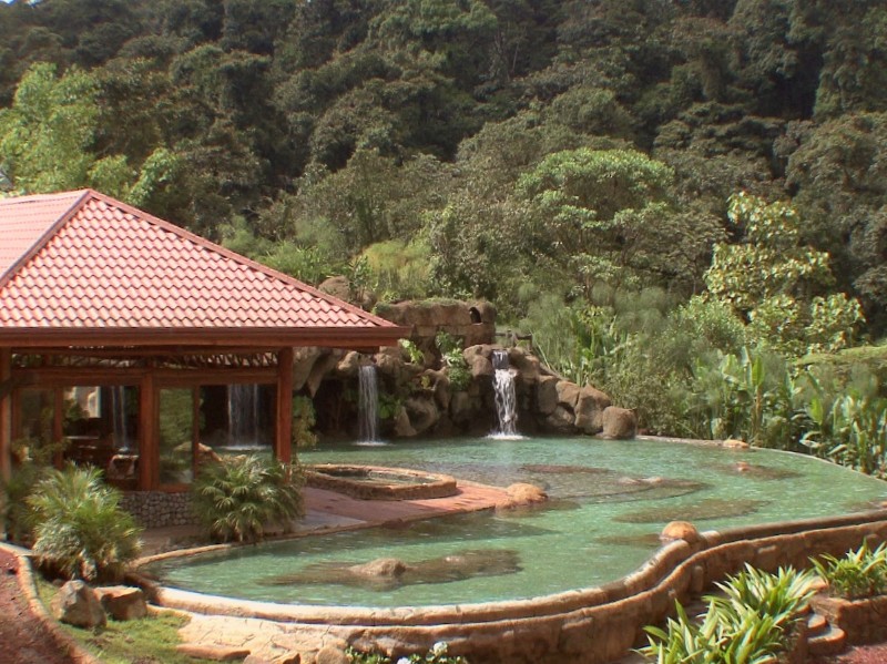 Peace Lodge - Wasserfall