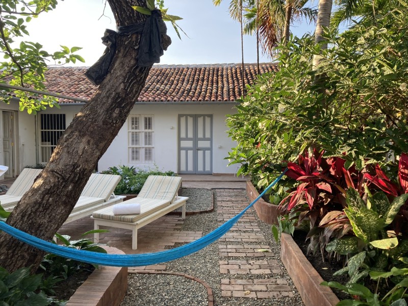 Mansion Alameda - Innenhof