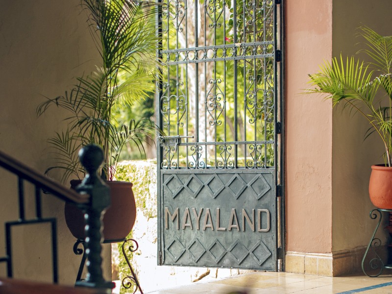 Mayaland - Hoteleingang