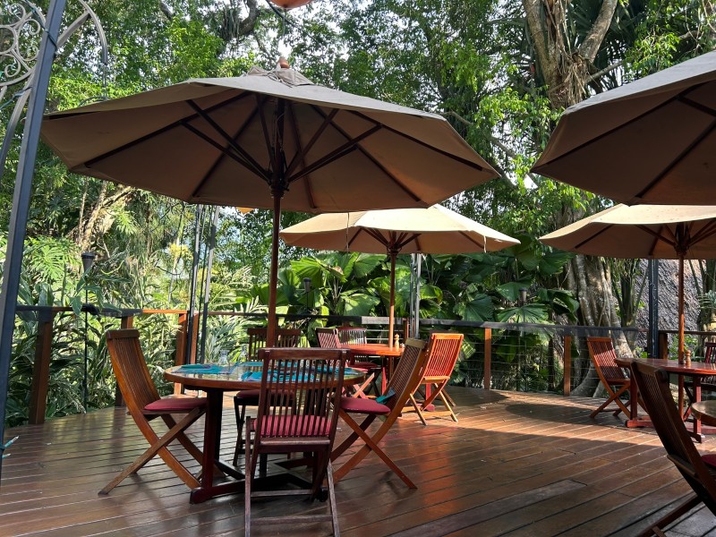 Chaa Creek Lodge - Restaurant Terrace
