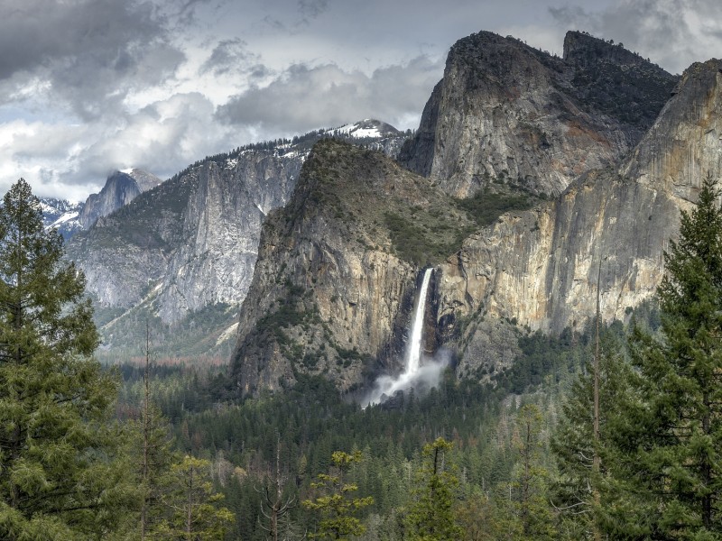 Mountain in El Portal in California