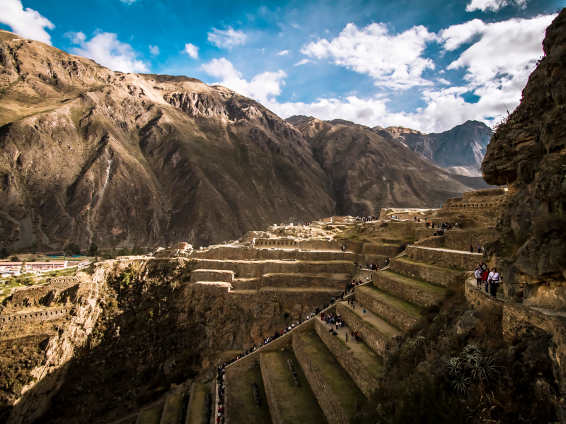 Peru - Festung von Ollantaytambo