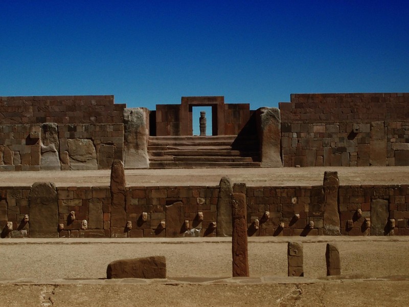 Bolivien - Ruinen von Tiwanacu