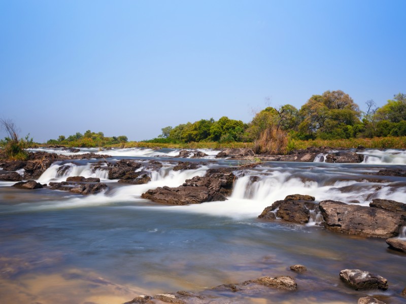 Popa Falls-Caprivi-Nord-Namibia
