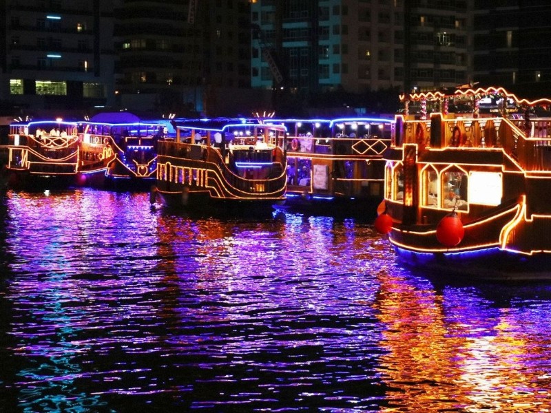 Dubai Creek - Dhow Cruse 