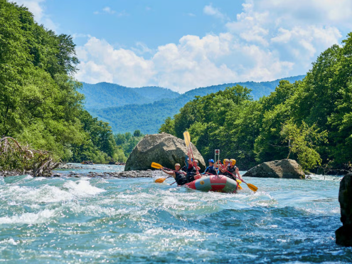 Wildwasser-Rafting Trancura