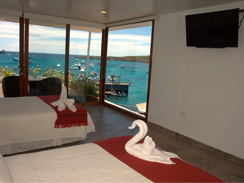 Suite mit Meerblick und Balkon