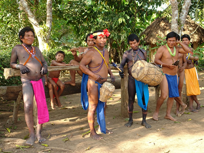Embera Indianer