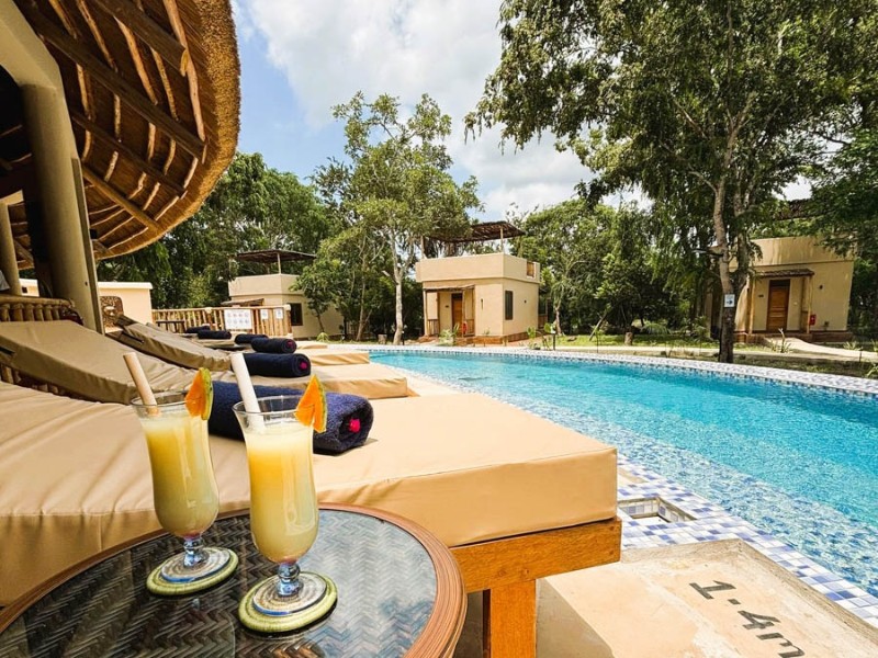 Swimmingpool in Nyerere