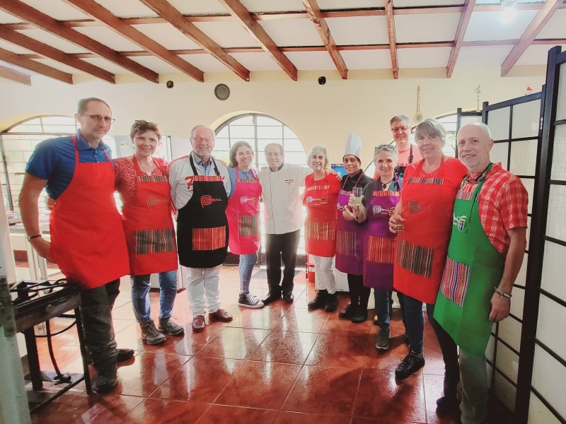 Kochen in der Gruppe