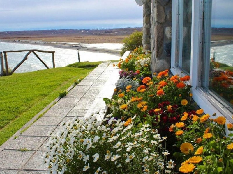 Hosteria Kaiken - Garten und Aussicht