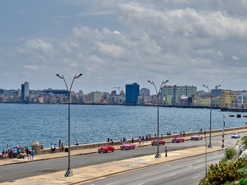 Havanna - Aussicht auf den Malecón