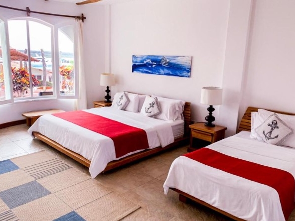 Superior-Dreibettzimmer mit Meerblick