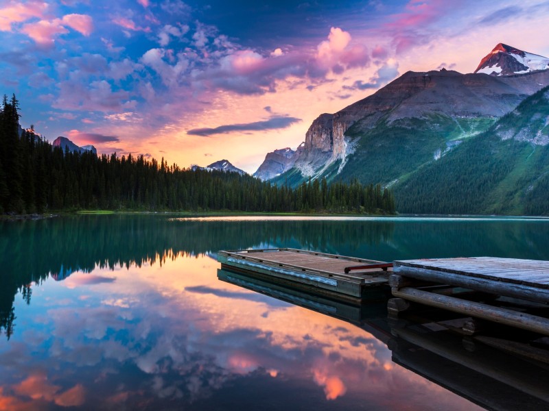 Maligne See - Jasper NP - Kanada