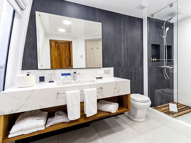 Premium Suite - Oberdeck - Badezimmer