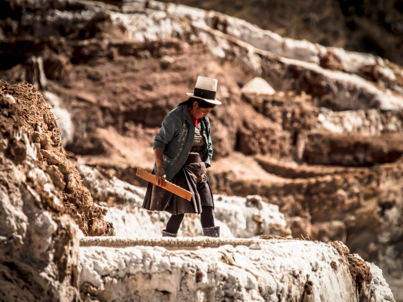 Peru - Salzterrassen von Maras