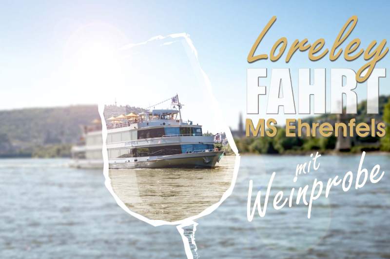 Loreley cruise wine tasting Rüdesheim