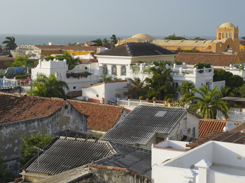 Cartagena - Luftaufnahme Altstadt