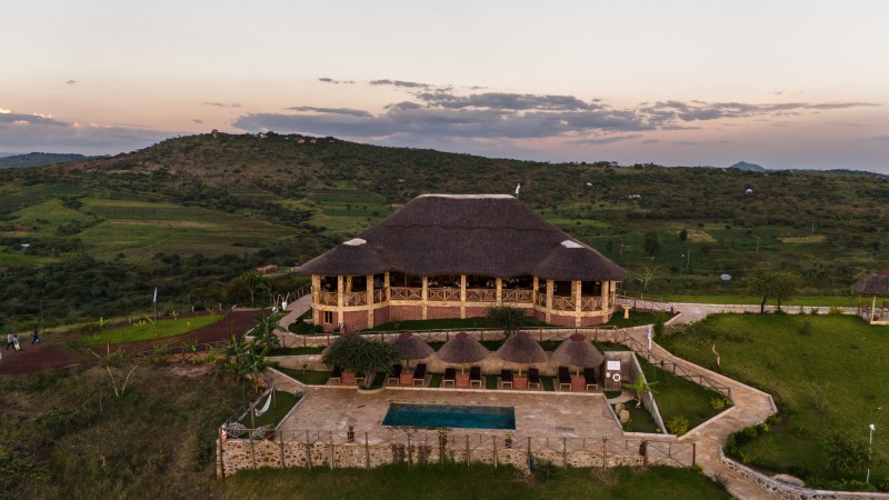 Africa Safari Karatu Aerial View