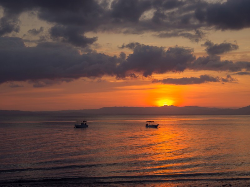 Playa Cativo - Sonnenuntergang