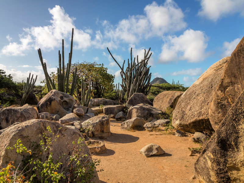 Ayo and Casibari Rock Formation