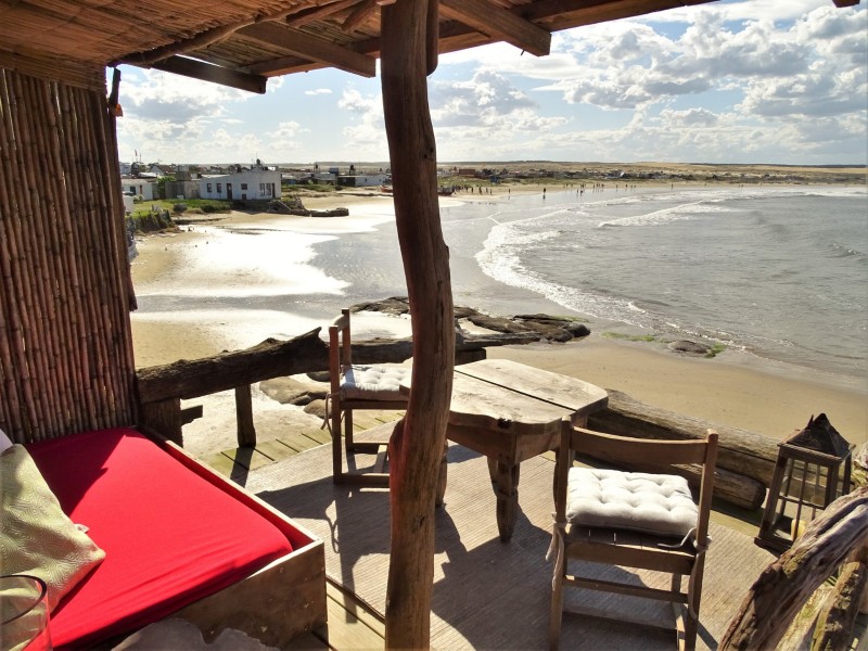 La Perla - Sicht auf Strand