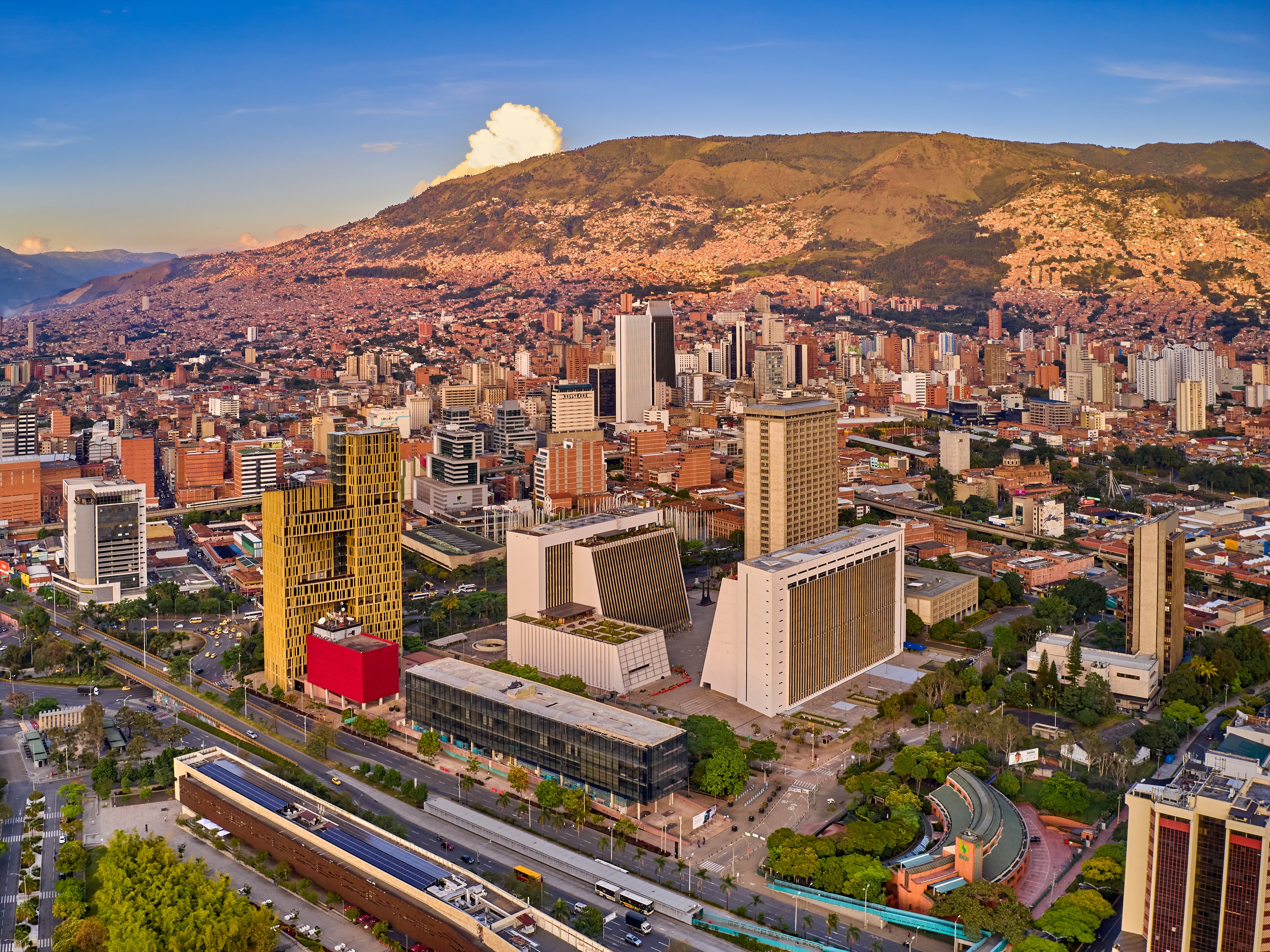Medellin Skyline