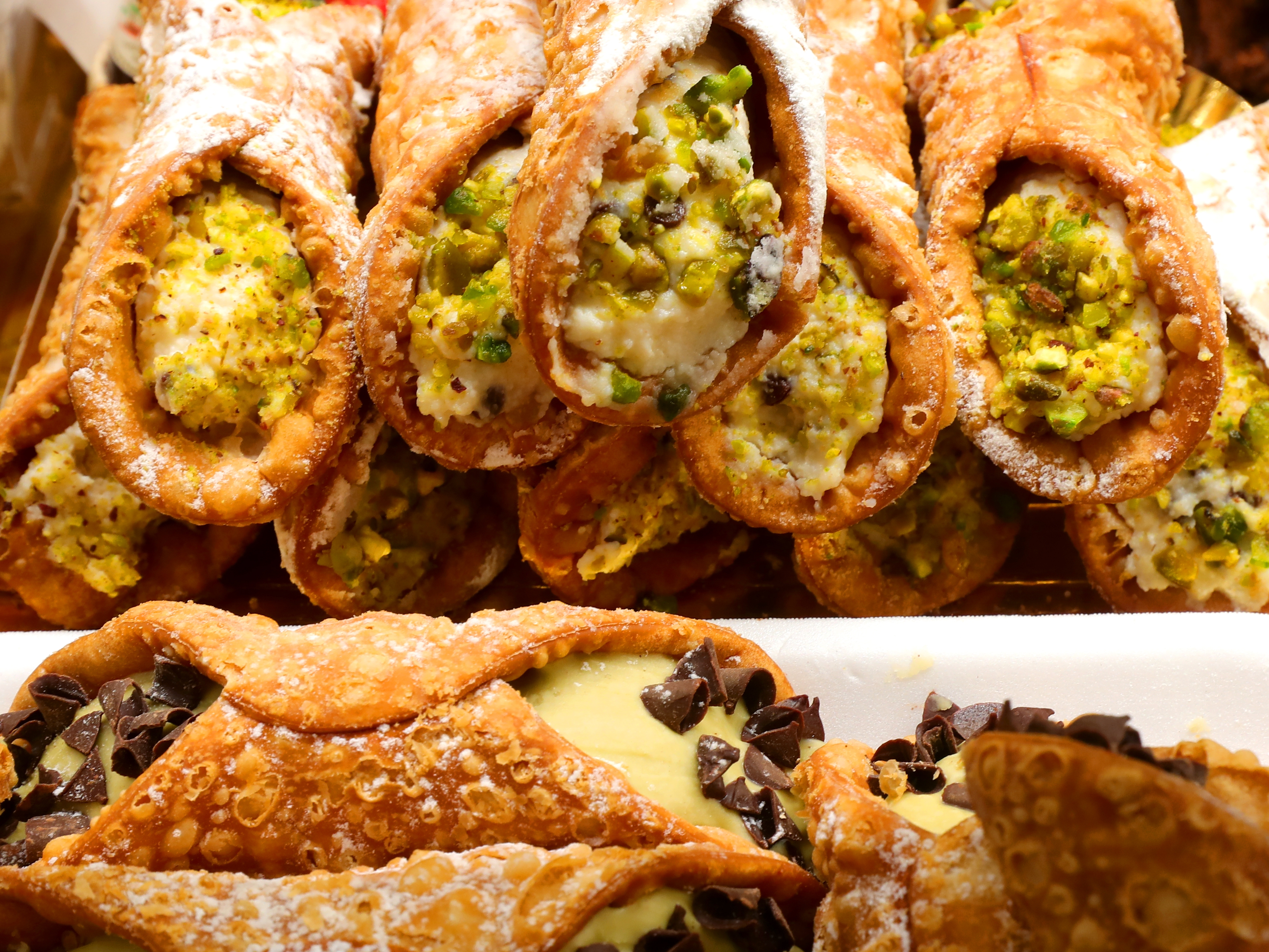 Insel Sizilien Cannolo