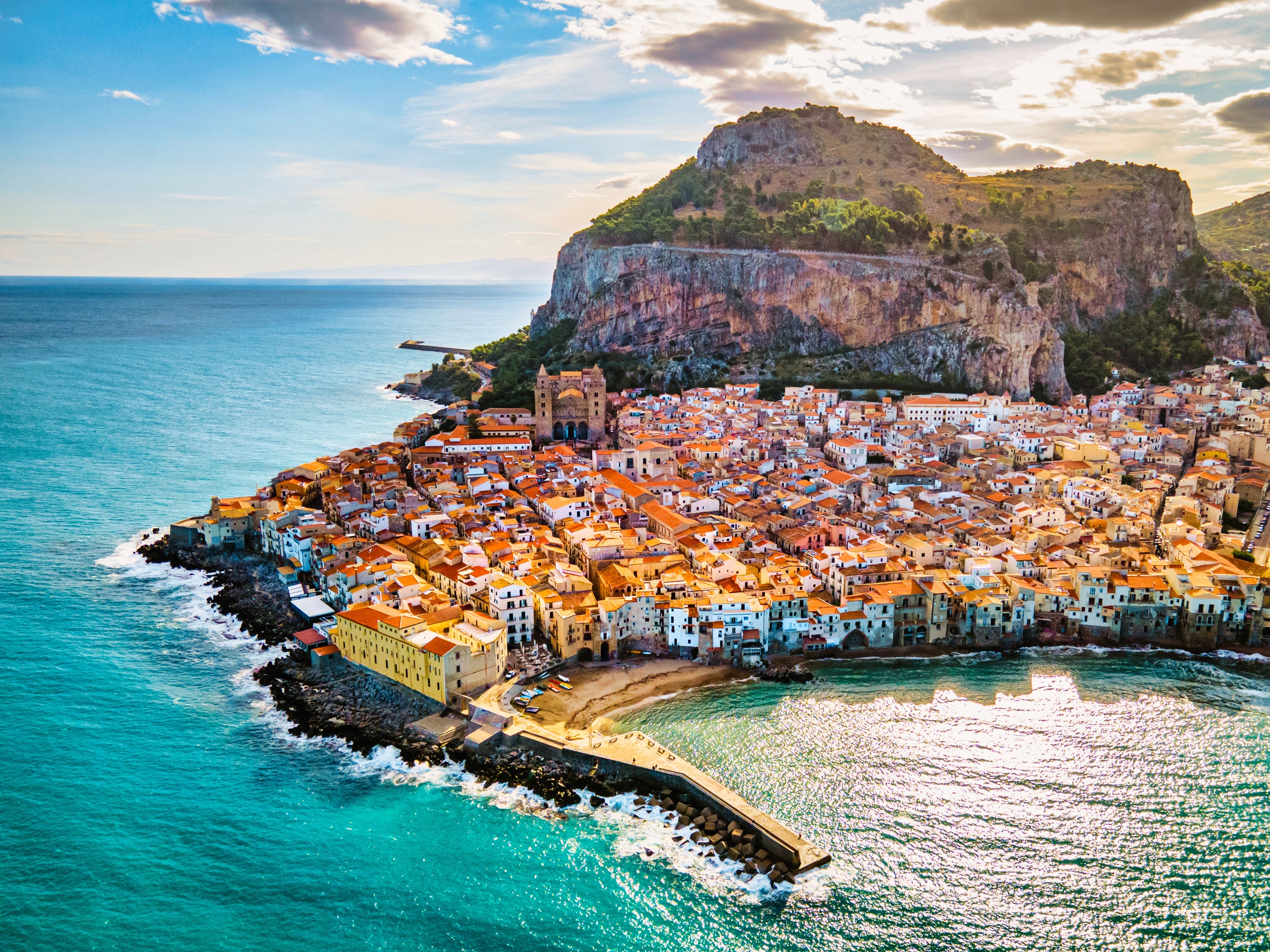 Insel Sizilien Cefalu